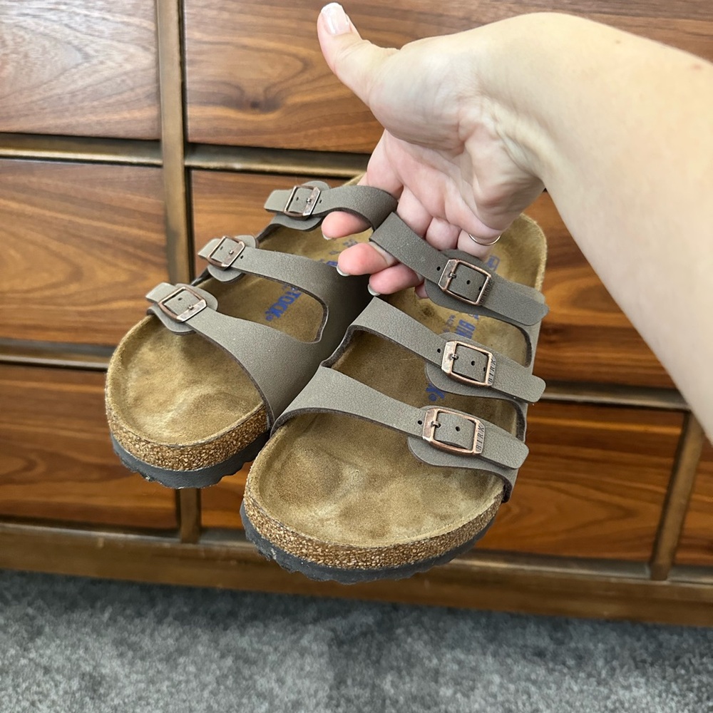 Birkenstock Brown Florida Sandals